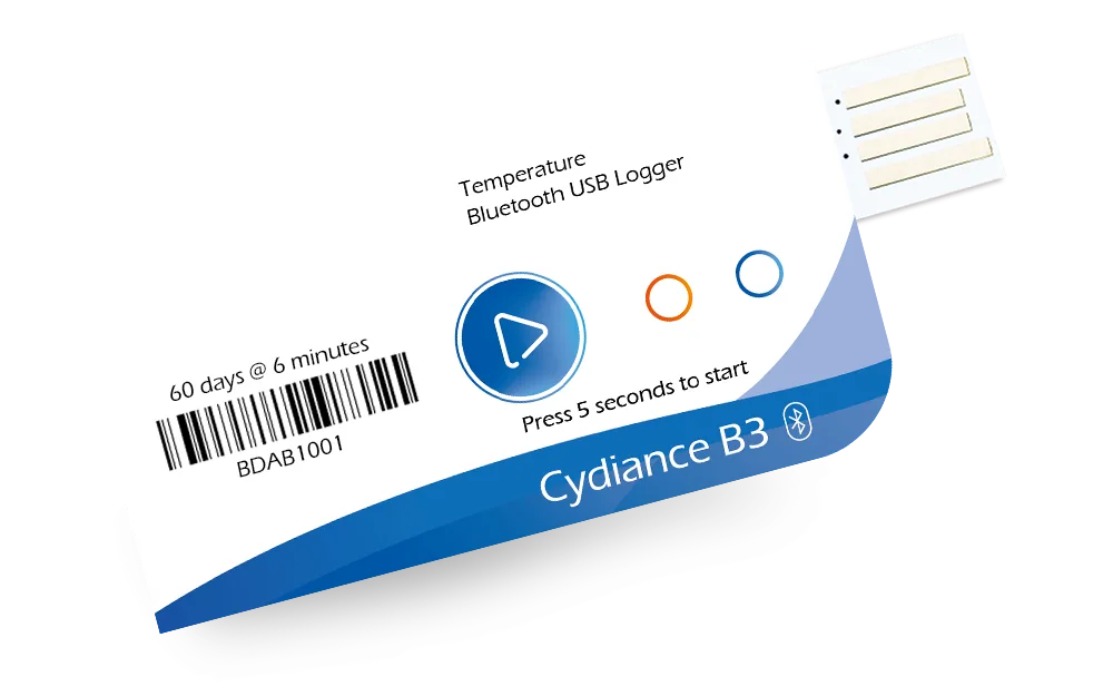 Cydiance B3 Bluetooth USB temperature logger