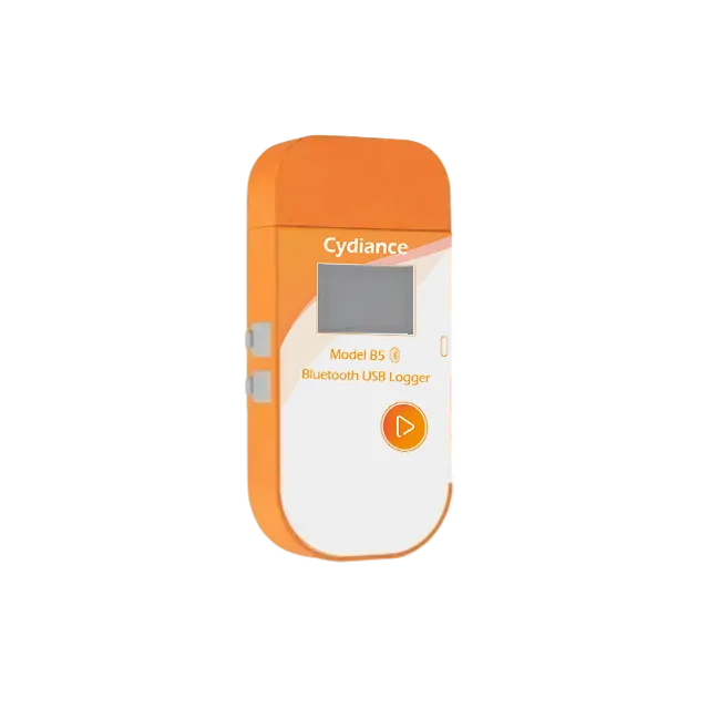 Cydiance B5 Bluetooth USB temperature logger with LCD