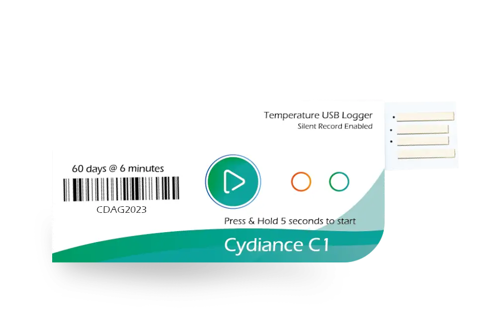 Temperature data logger